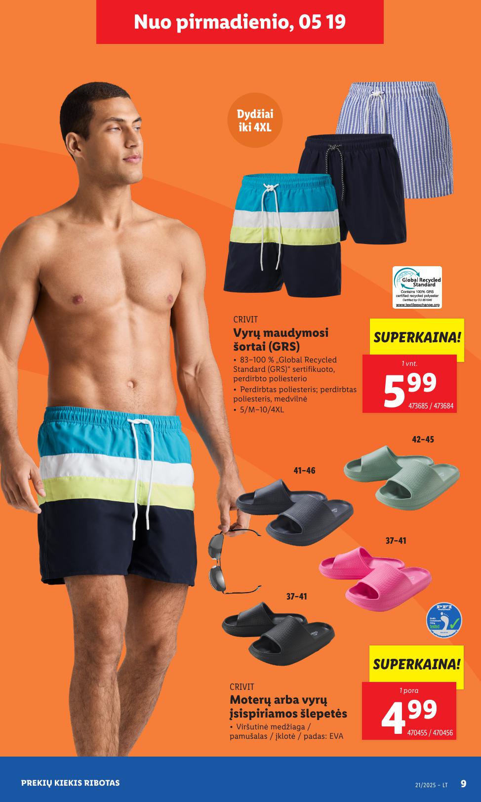 LIDL ne maisto prekių leidinys 2025.05.19 - 2025.05.25