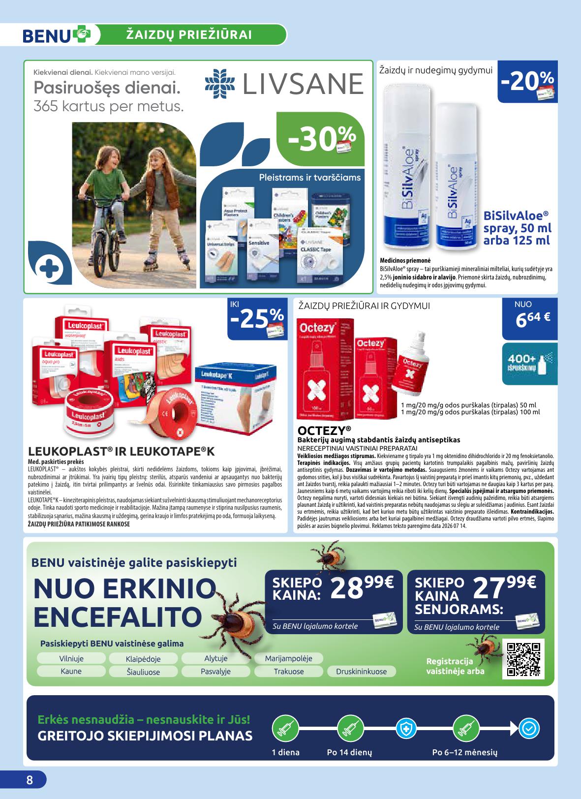 Naujas BENU leidinys nuo 2026.08.01 iki 2026.08.31