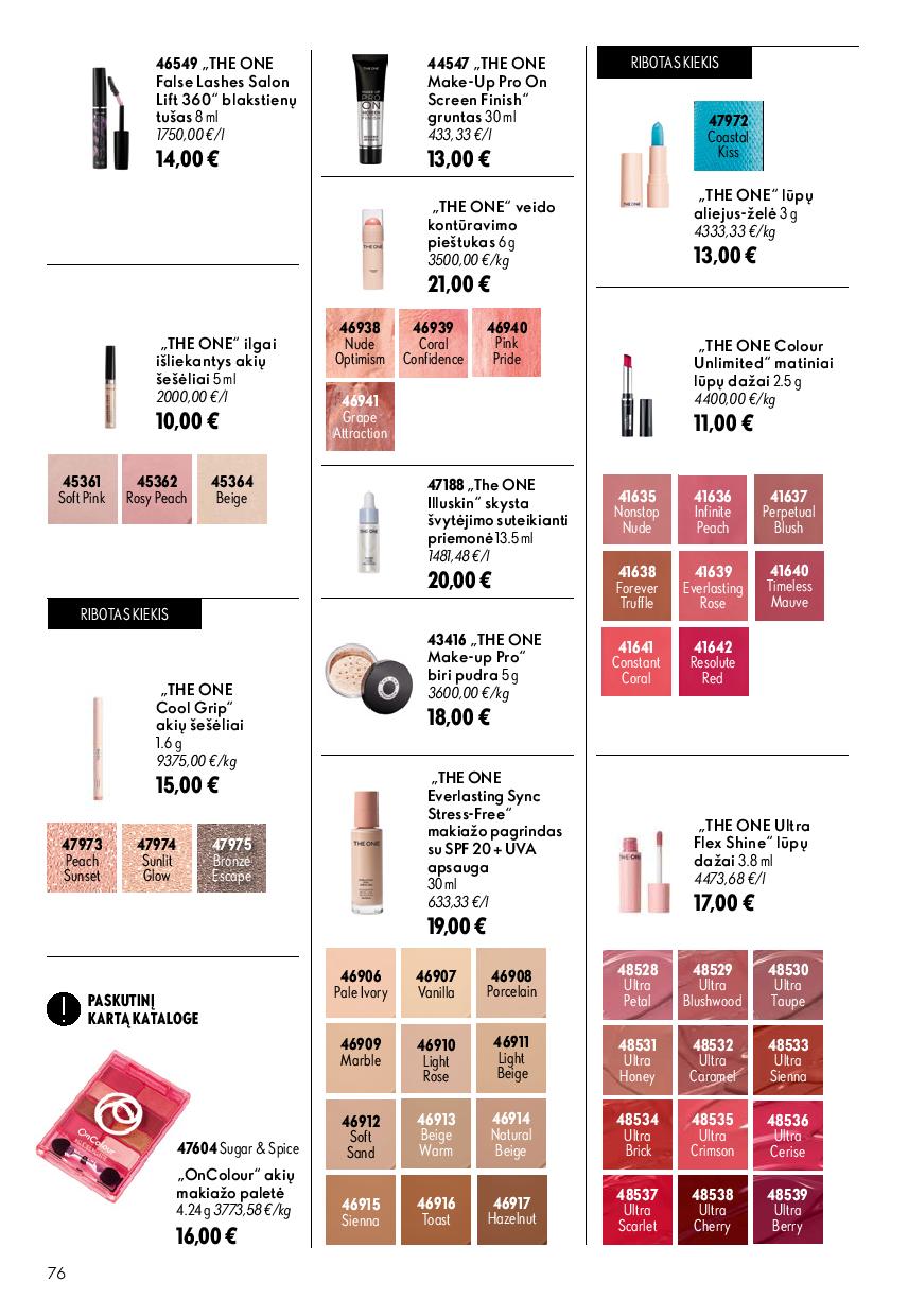 ORIFLAME  katalogas galioja 2026.08.26 - 2026.09.15
