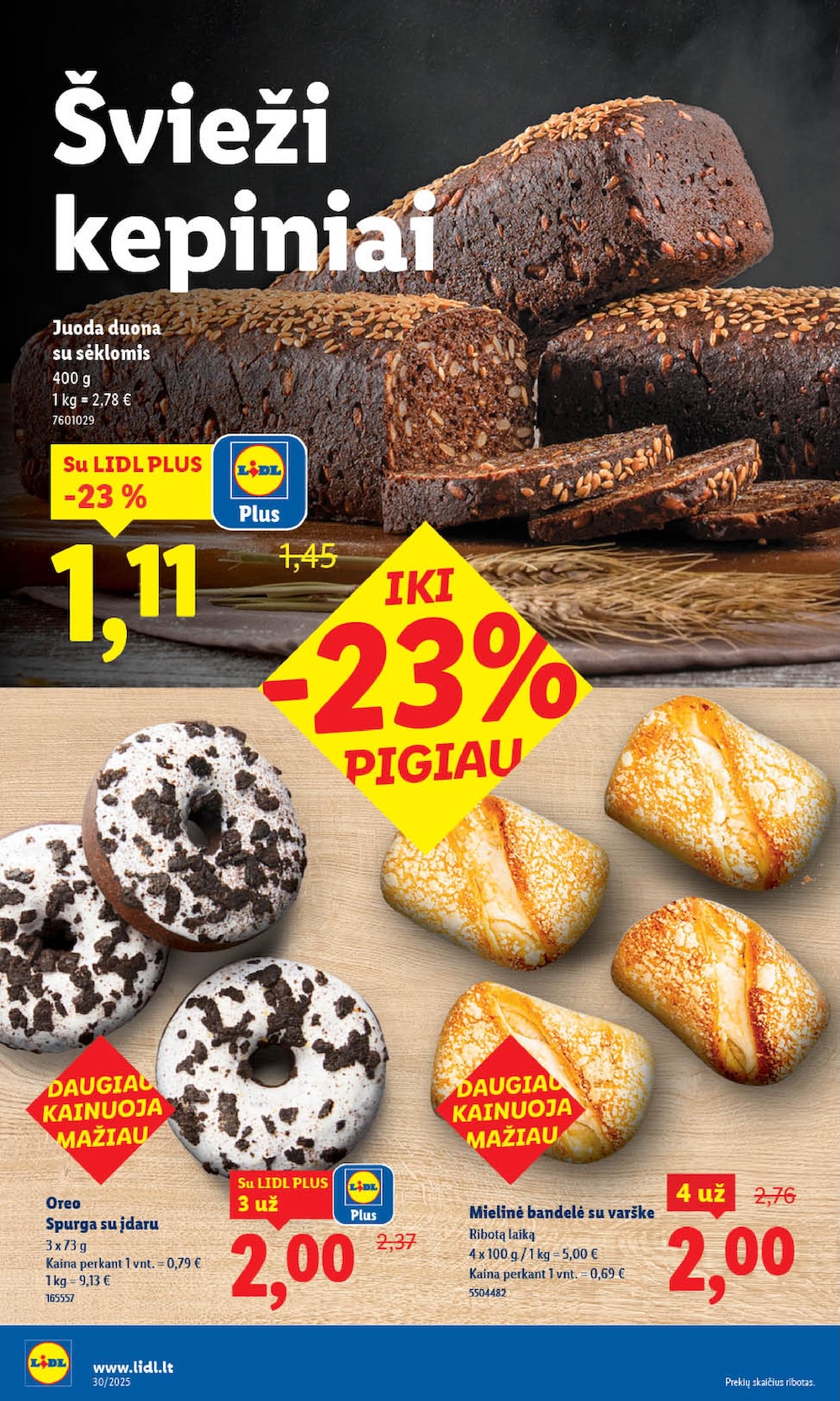Naujausias LIDL kaininis katalogas 2025.07.21 - 2025.07.27