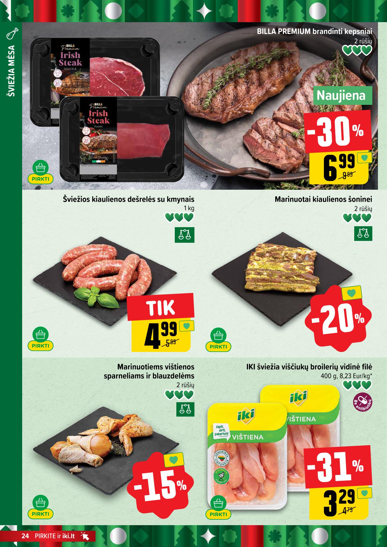 Naujausias IKI kaininis katalogas 2025.12.01 - 2025.12.07
