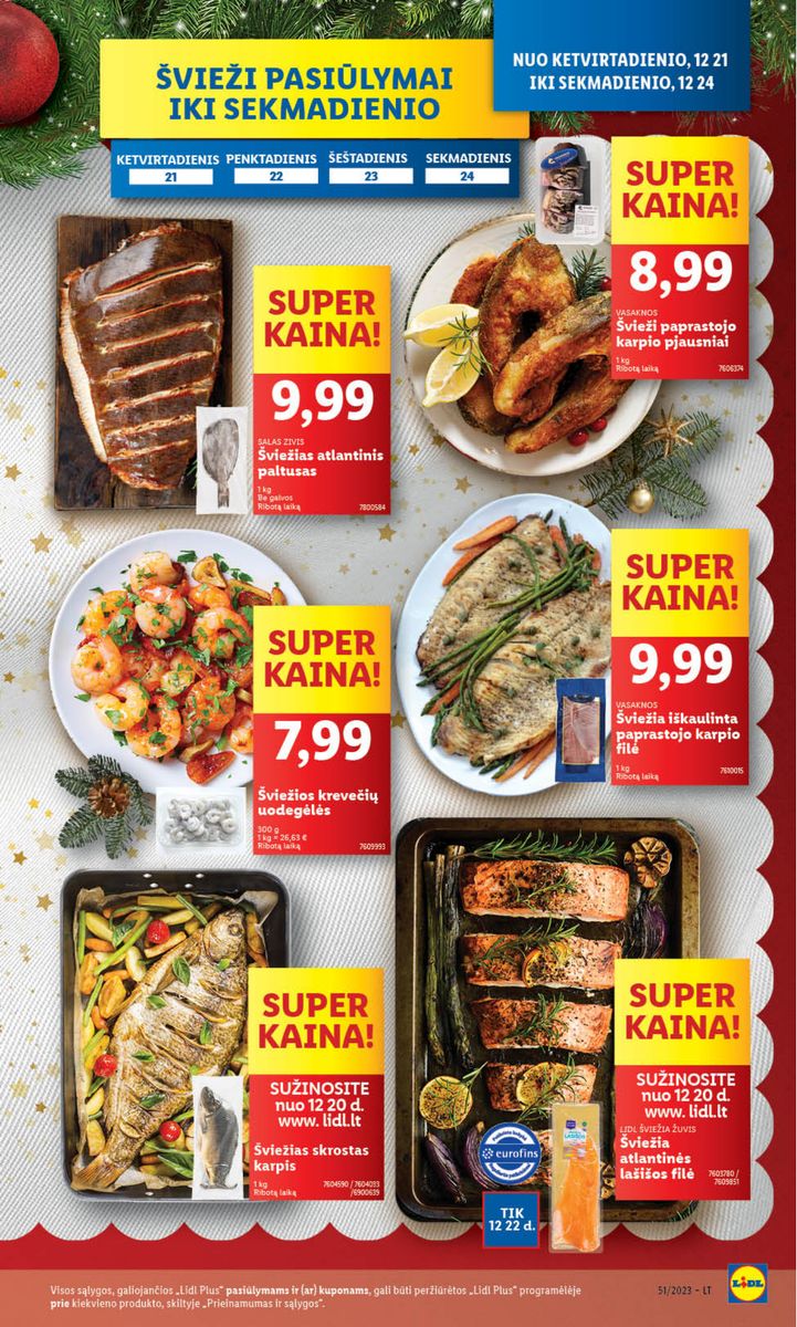 Naujausias LIDL kaininis katalogas 2023.12.18 - 2023.12.24