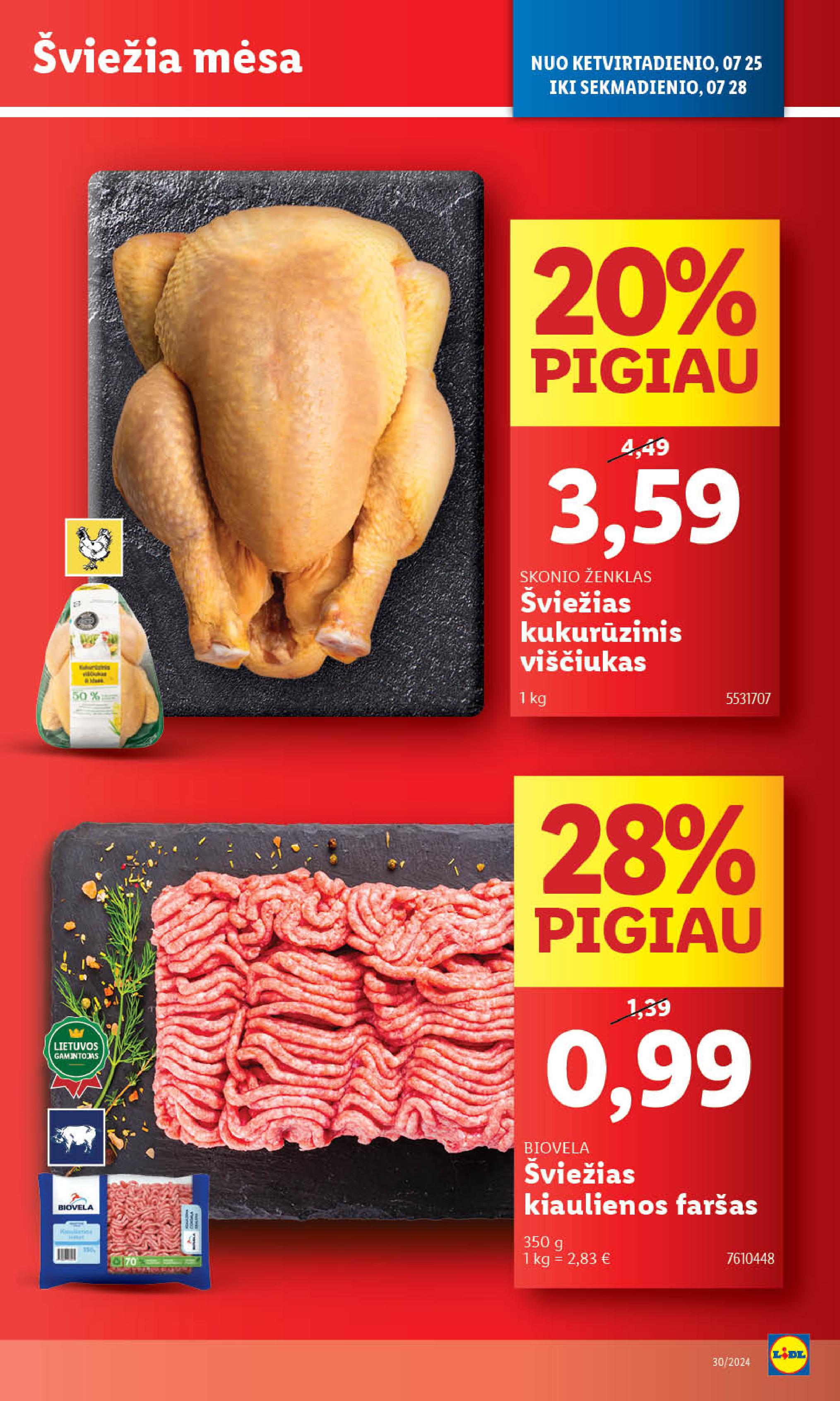 Naujausias LIDL kaininis katalogas 2024.07.22 - 2024.07.28