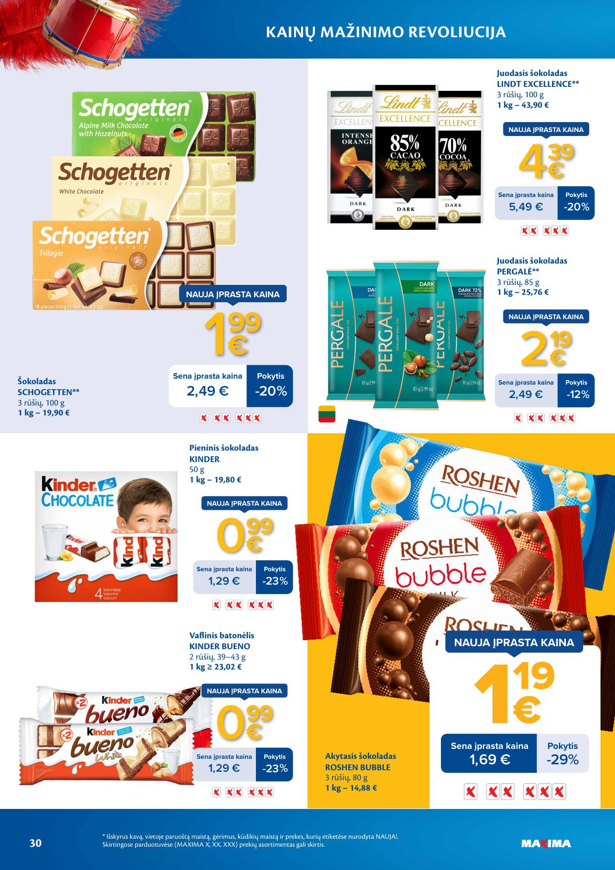 MAXIMA nuolaidų leidinys "Kainų mažinimo revoliucija" 2026.03.03 - 2026.03.09