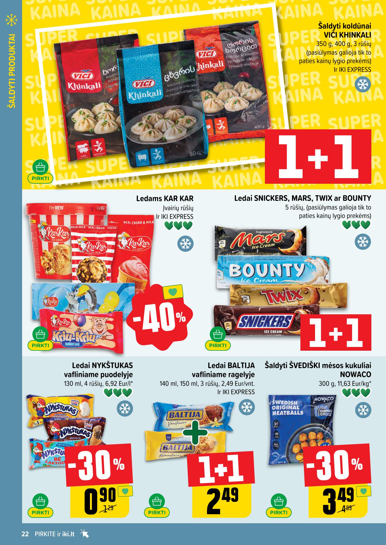 Naujausias IKI kaininis katalogas 2026.02.09 - 2026.02.15