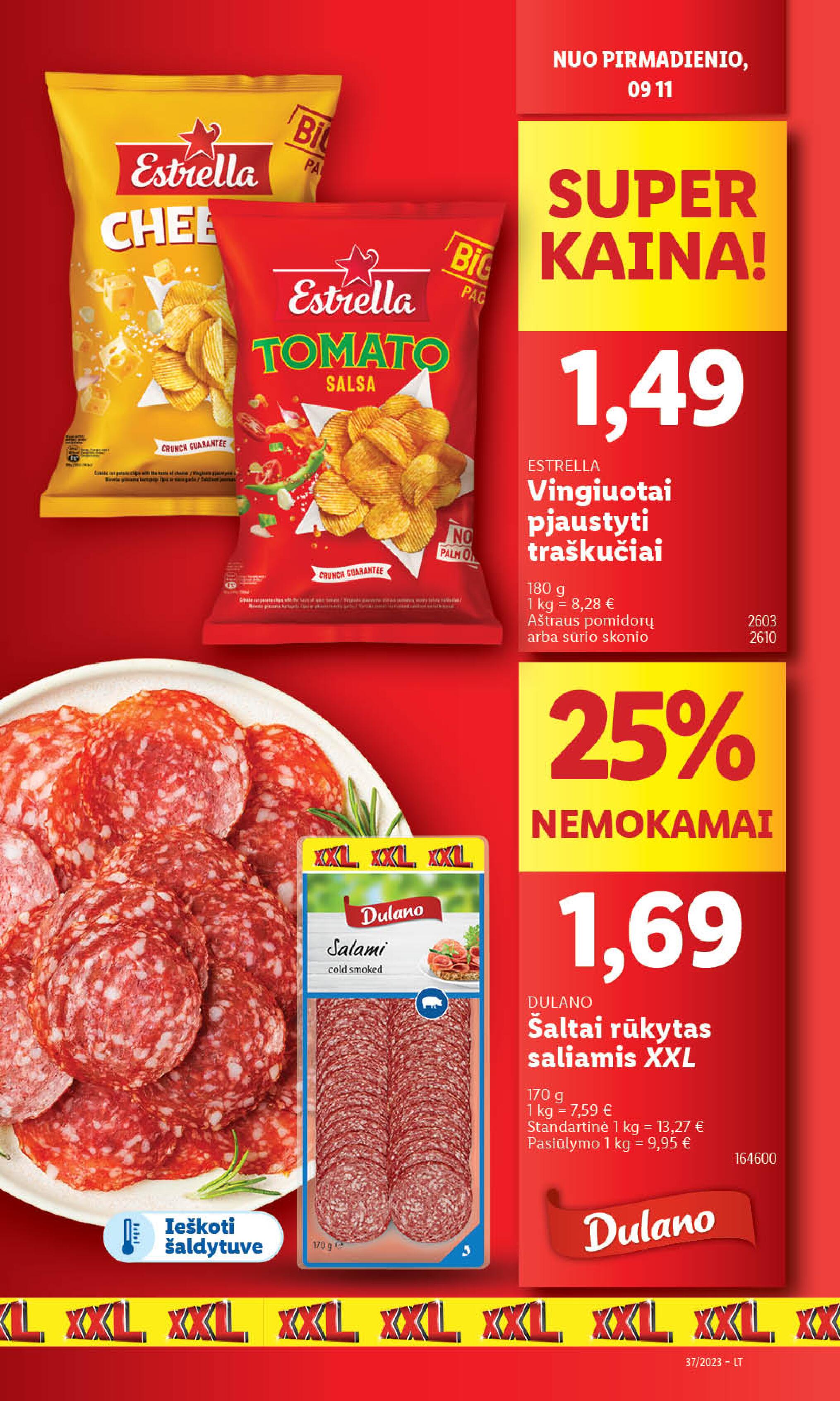 Naujausias LIDL kaininis katalogas 2023.09.11 - 2023.09.17
