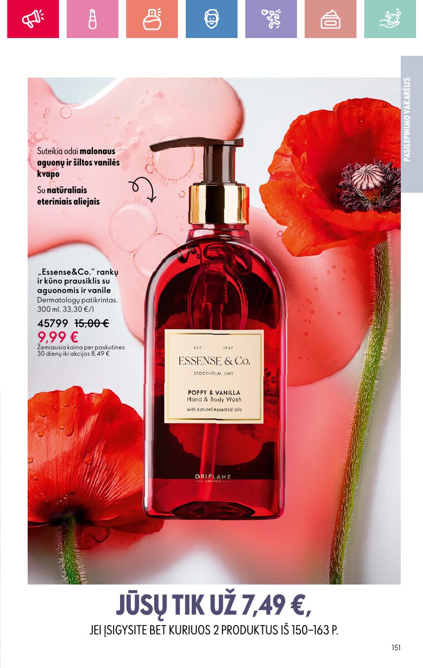 ORIFLAME katalogas galioja 2025.08.03 - 2025.08.23