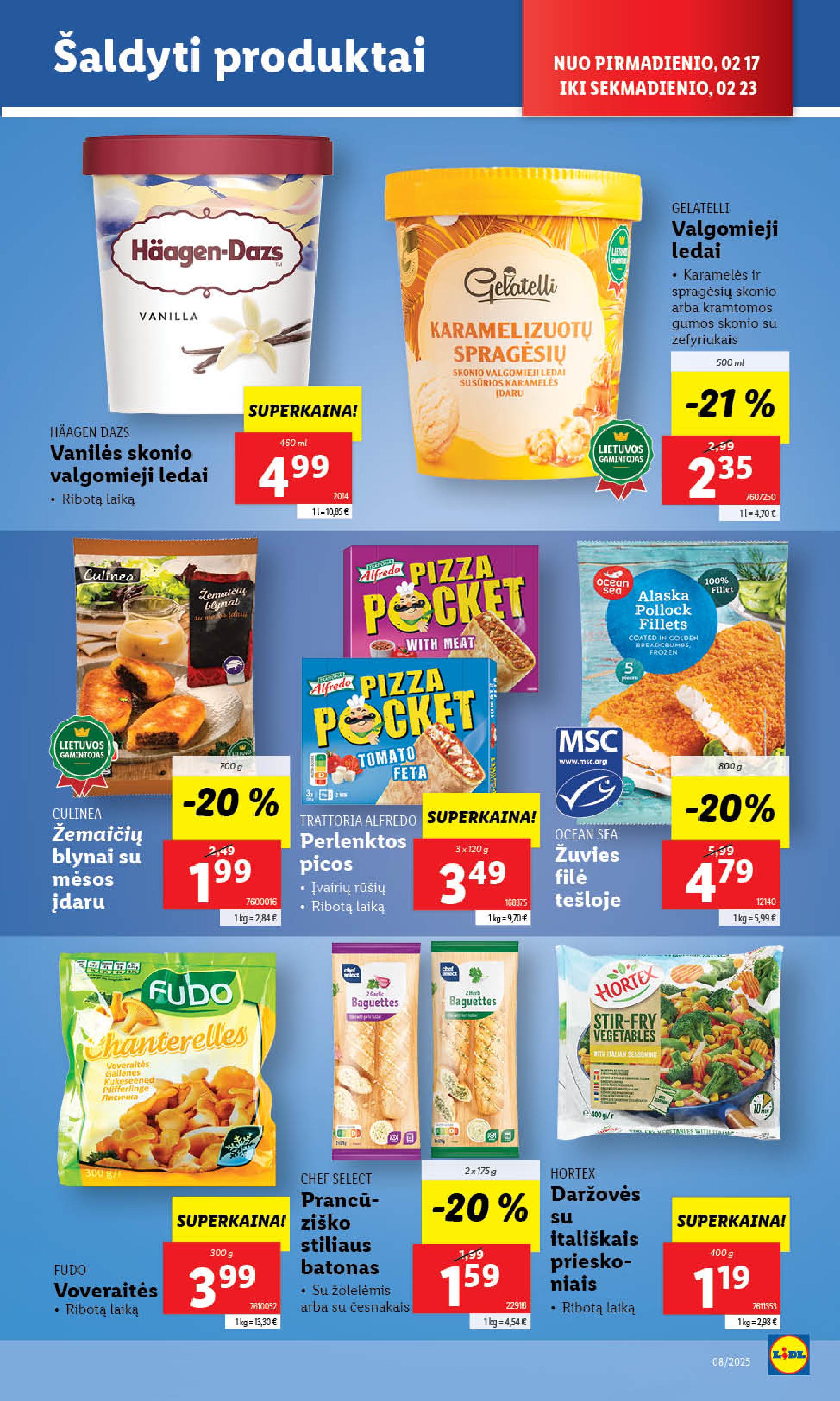 Naujausias LIDL kaininis katalogas 2025.02.17 - 2025.02.23