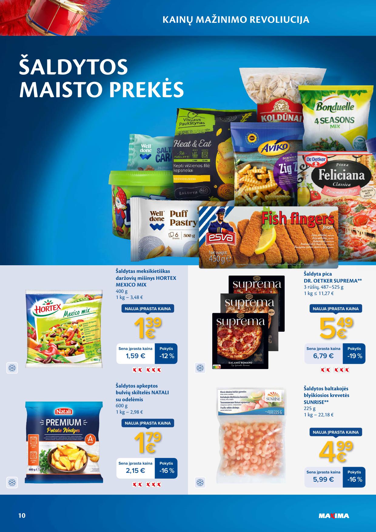 MAXIMA nuolaidų leidinys "Kainų mažinimo revoliucija"