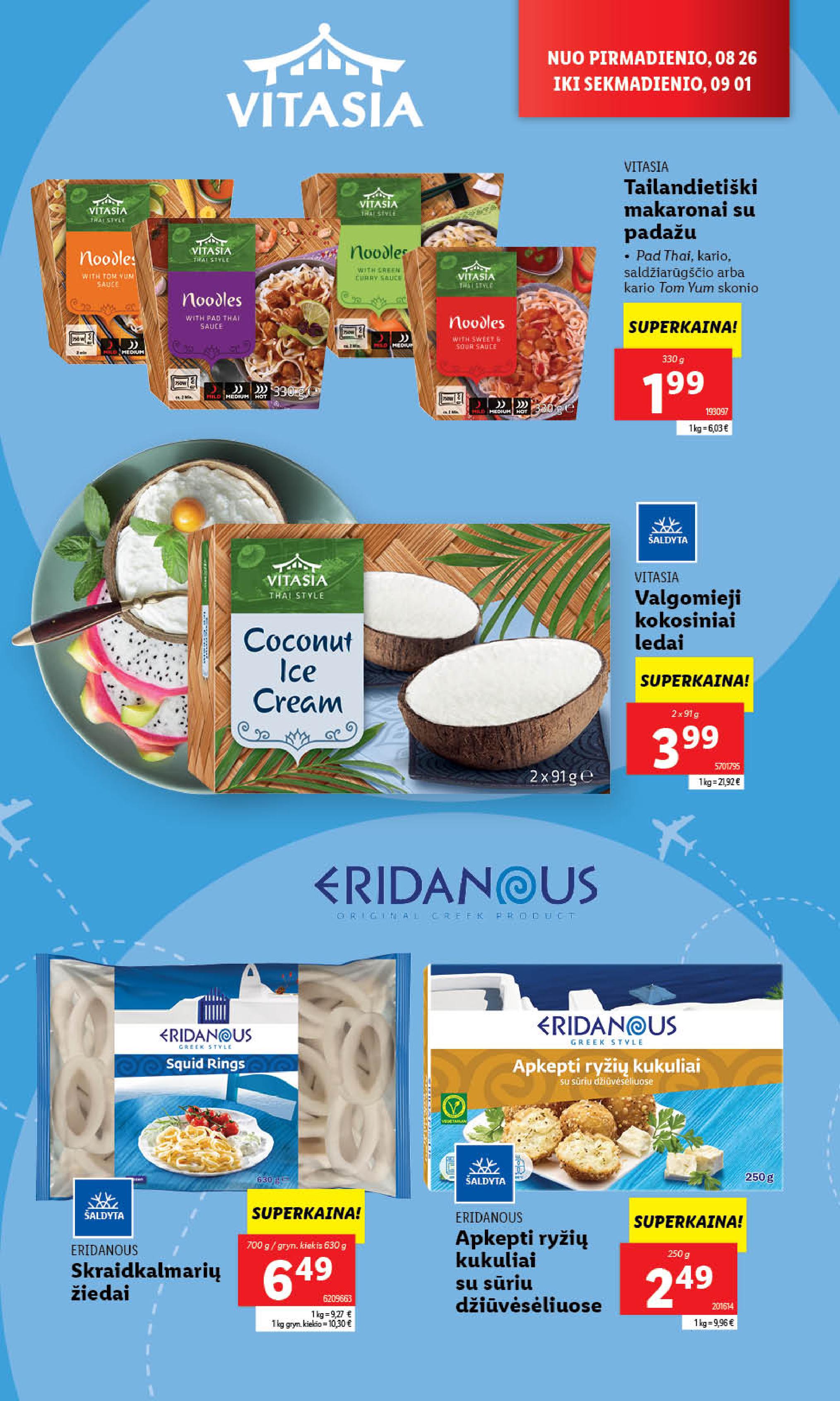 Naujausias LIDL kaininis katalogas 2024.08.26 - 2024.09.01