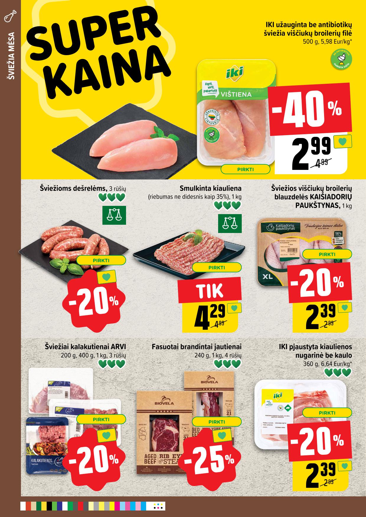 Naujausias IKI kaininis katalogas 2025.01.13 - 2025.01.19