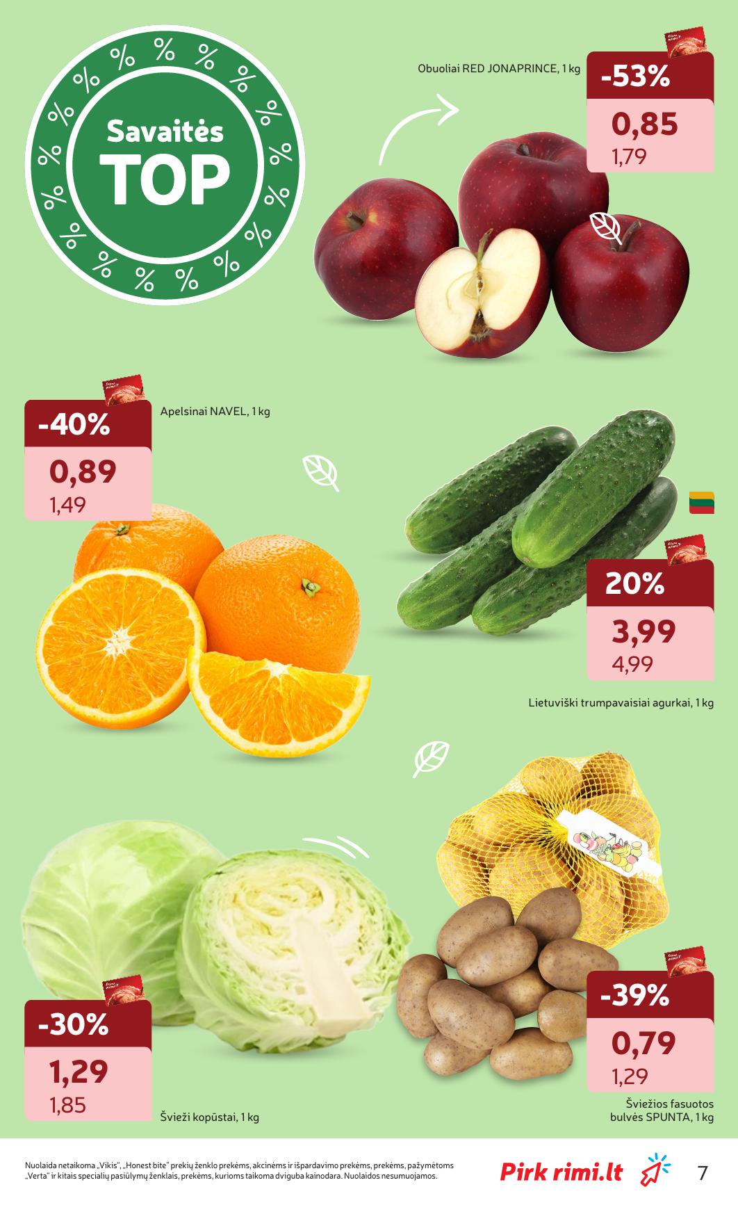 Naujausias RIMI kaininis katalogas 2026.04.07 - 2026.04.13