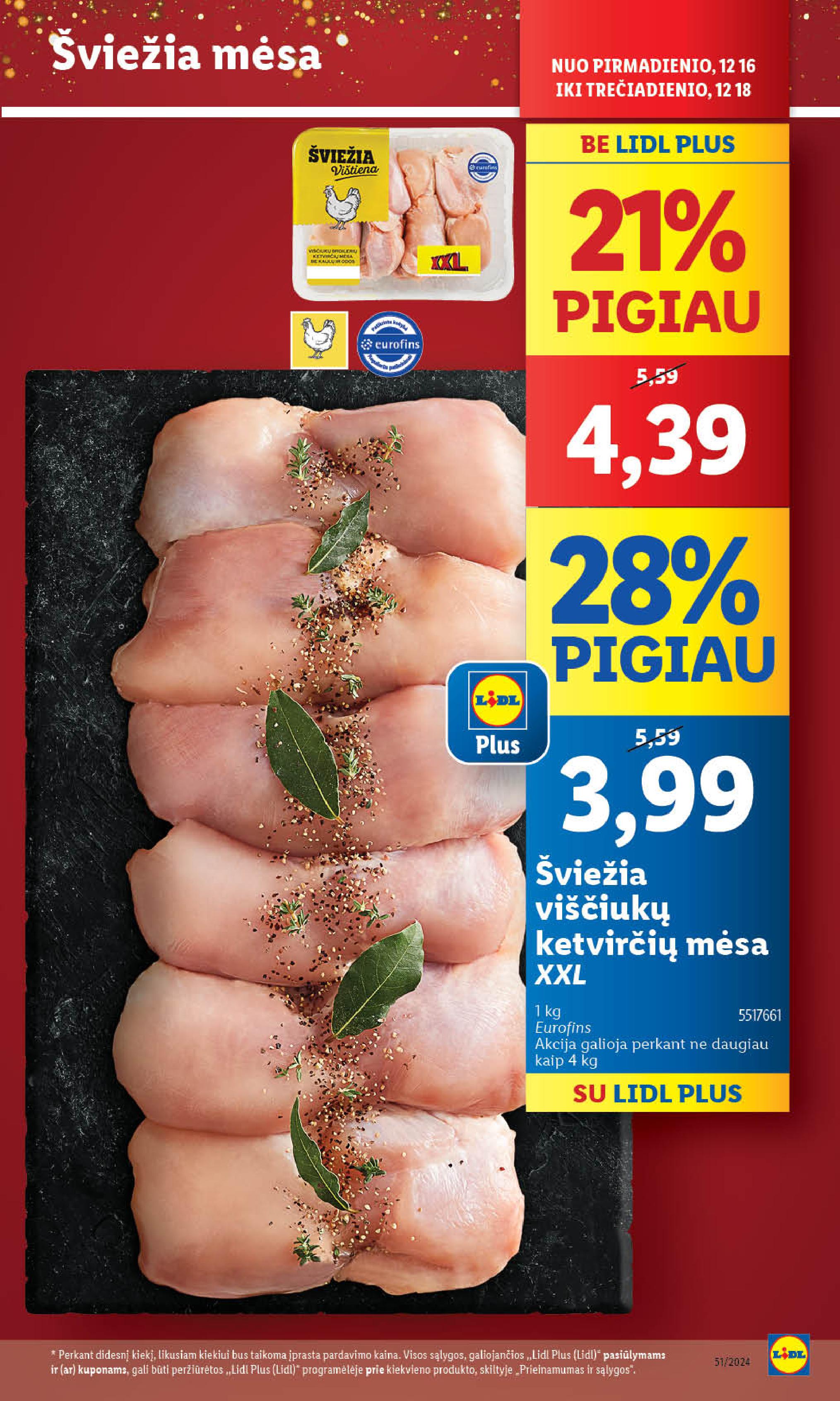 Naujausias LIDL kaininis katalogas 2024.12.16 - 2024.12.24