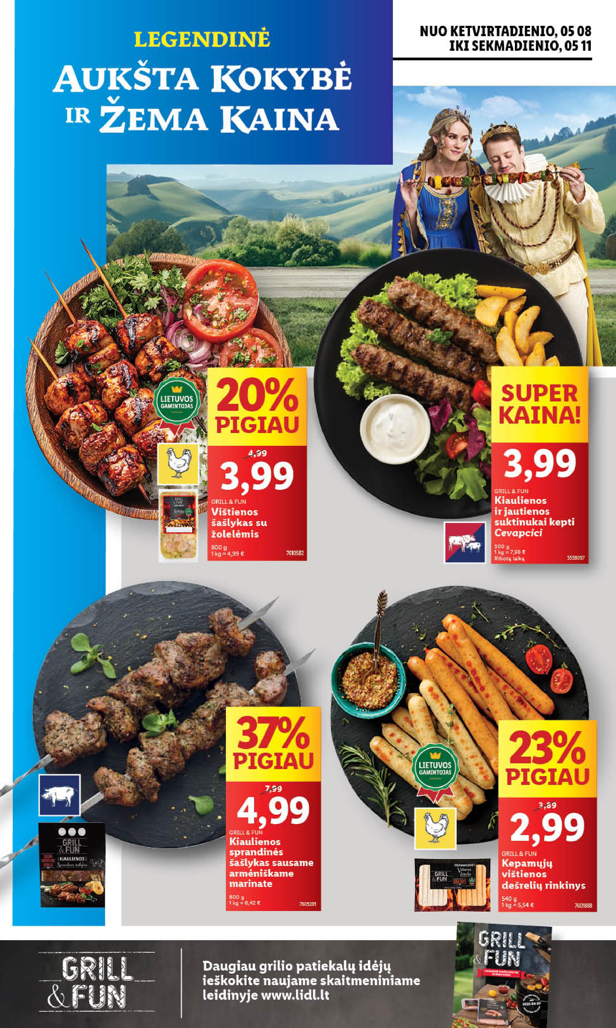 Naujausias LIDL kaininis katalogas 2025.05.05 - 2025.05.11