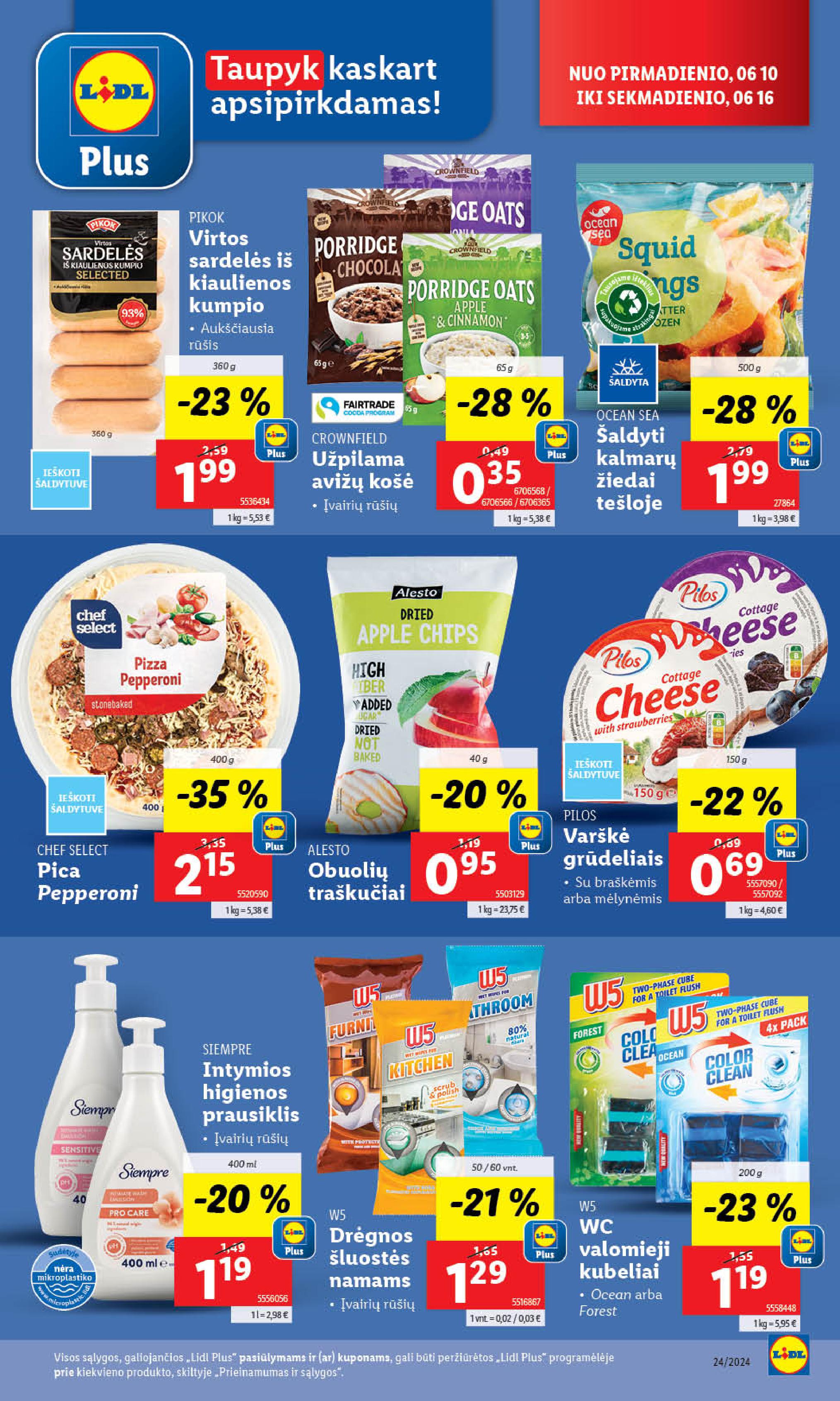 Naujausias LIDL kaininis katalogas 2024.06.10 - 2024.06.16