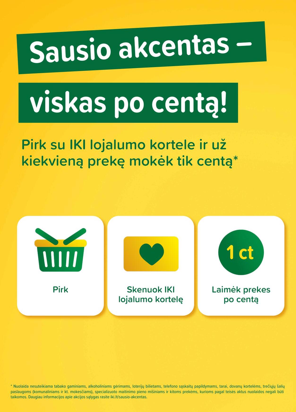 Naujausias IKI kaininis katalogas 2024.01.08 - 2024.01.14