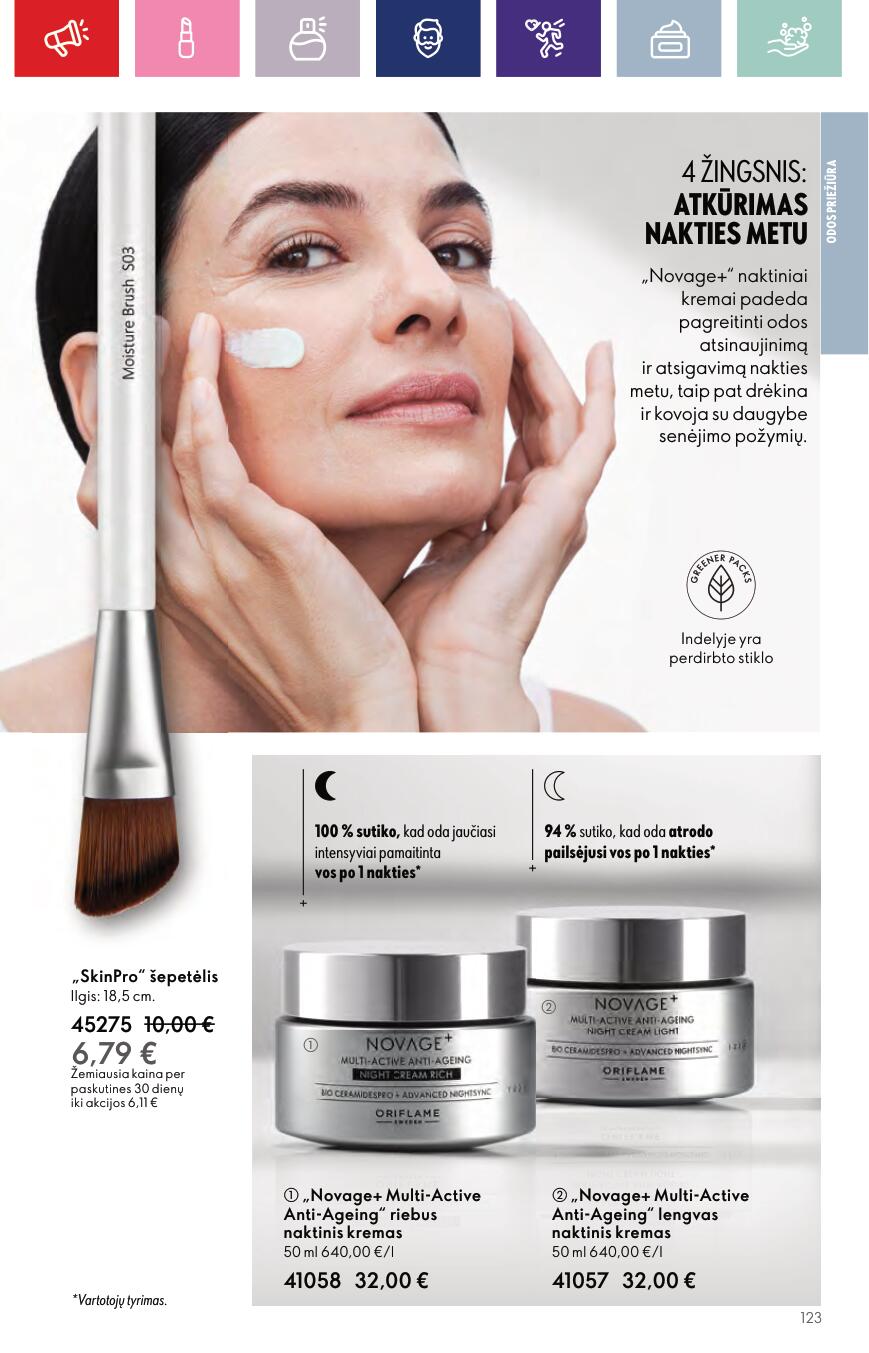 Naujas ORIFLAME katalogas galioja 2023.09.13 - 2023.10.03