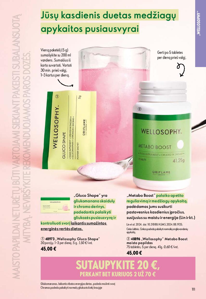 ORIFLAME  katalogas galioja 2026.08.26 - 2026.09.15