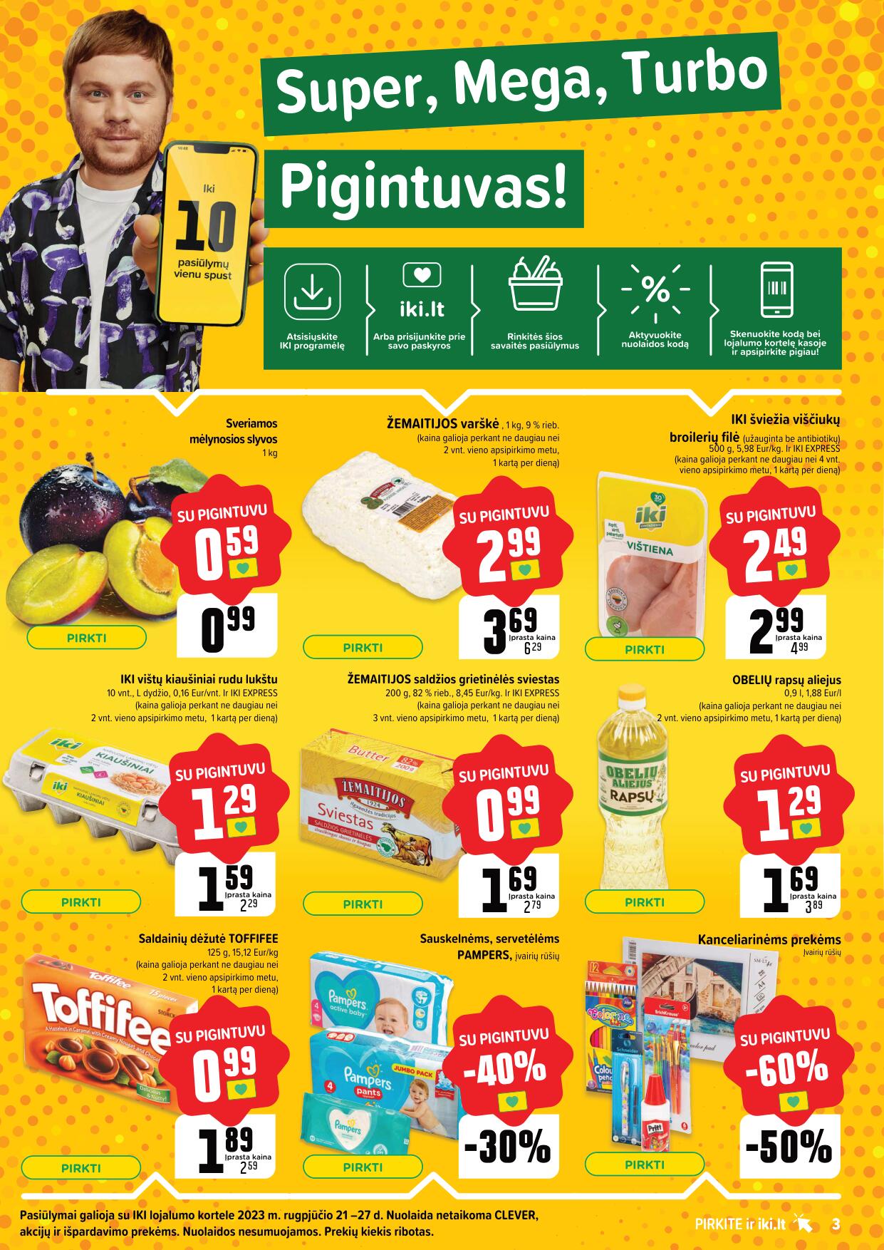 Naujausias IKI kaininis katalogas 2023.08.21 - 2023.08.27