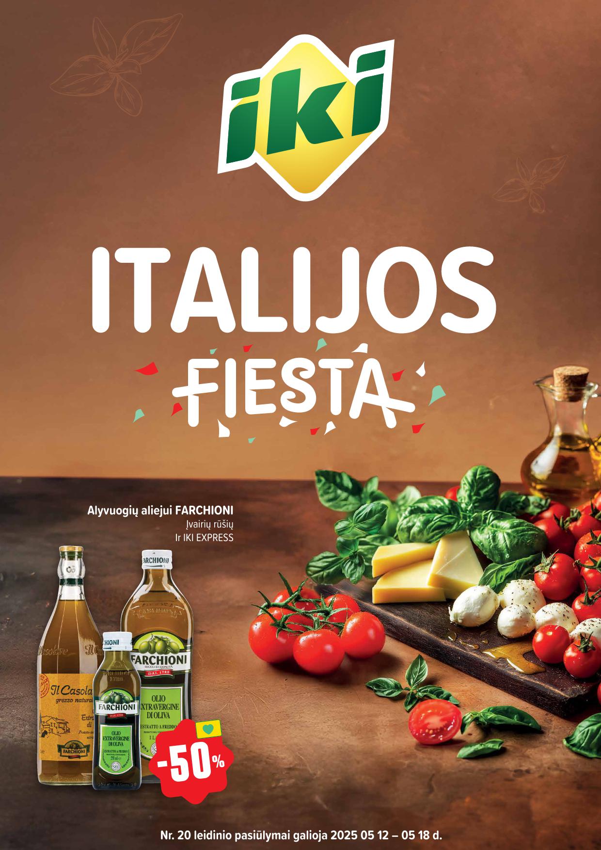 IKI katalogas "Italijos fiesta"