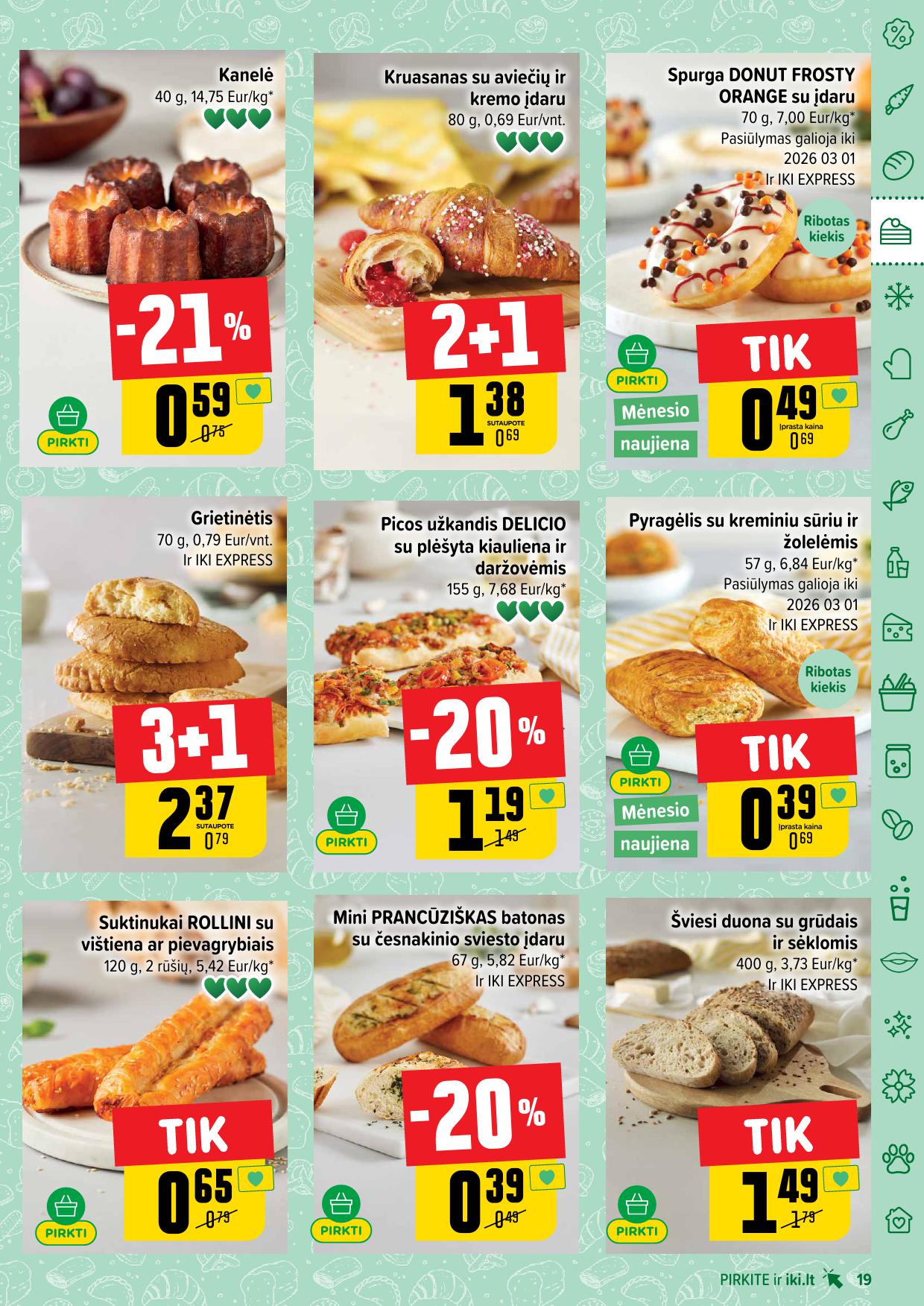 Naujausias IKI kaininis katalogas 2026.02.16 - 2026.02.22