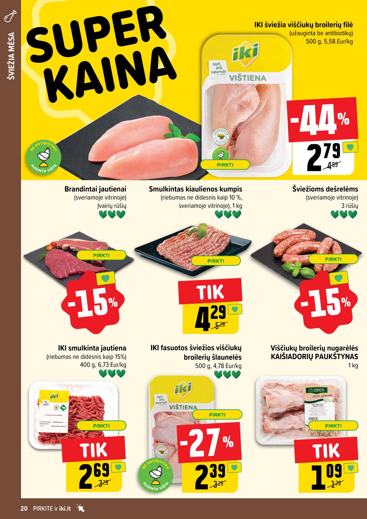 Naujausias IKI kaininis katalogas 2024.07.08 - 2024.07.14