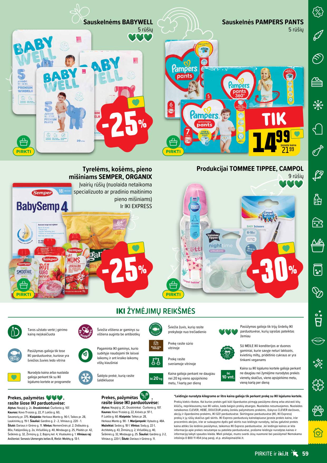 IKI SAVAITĖLĖ akcijų ir nuolaidų leidinys Nr.28 2025.07.07 - 2025.07.13