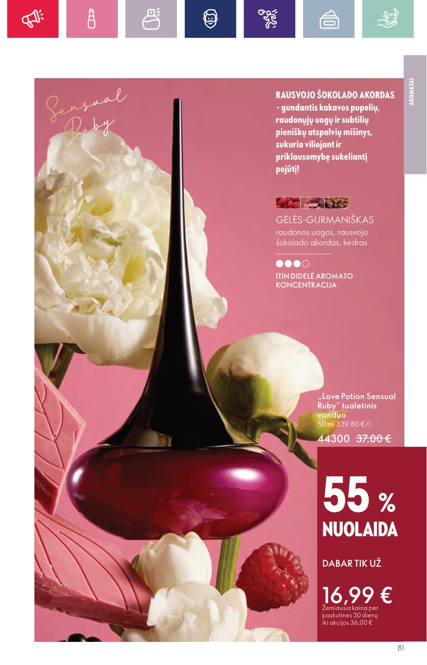 Naujas ORIFLAME katalogas galioja 2023.09.13 - 2023.10.03