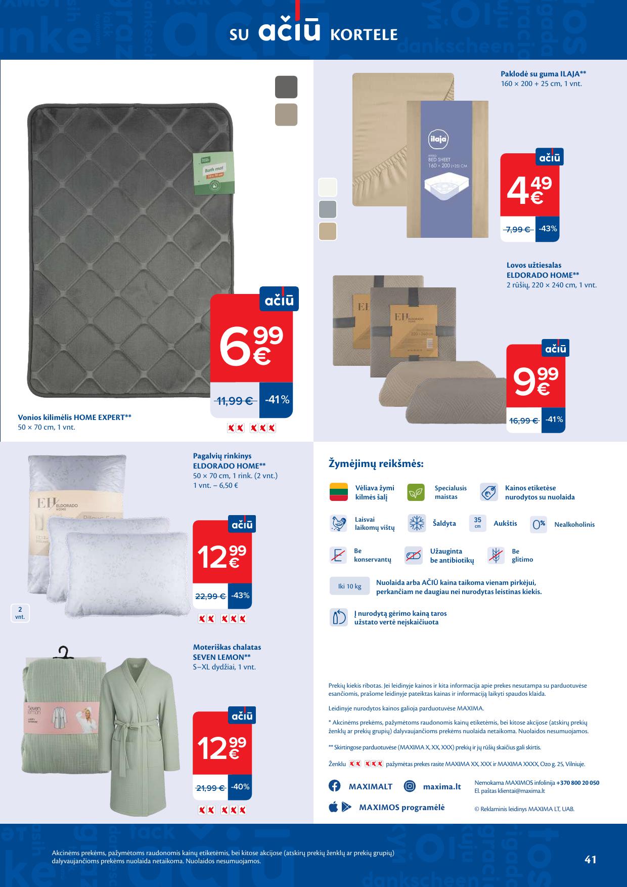 Naujausias MAXIMA kaininis katalogas 2026.04.07 - 2026.04.13