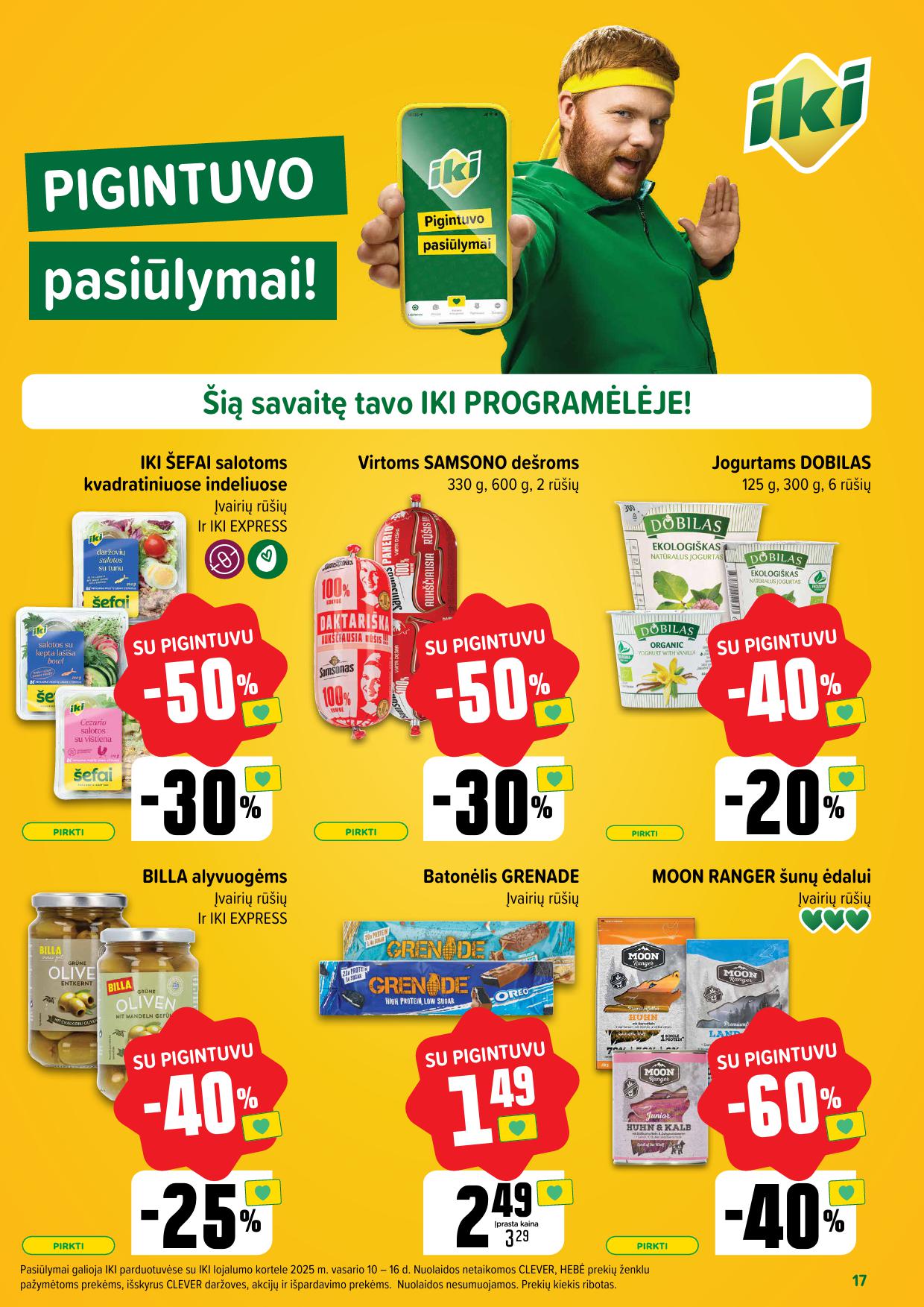 Naujausias IKI kaininis katalogas 2025.02.10 - 2025.02.16