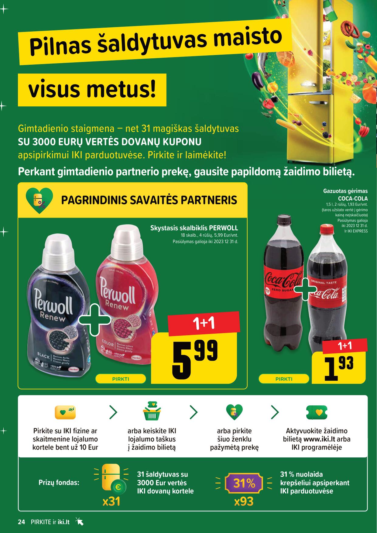 Naujausias IKI kaininis katalogas 2023.12.18 - 2023.12.26