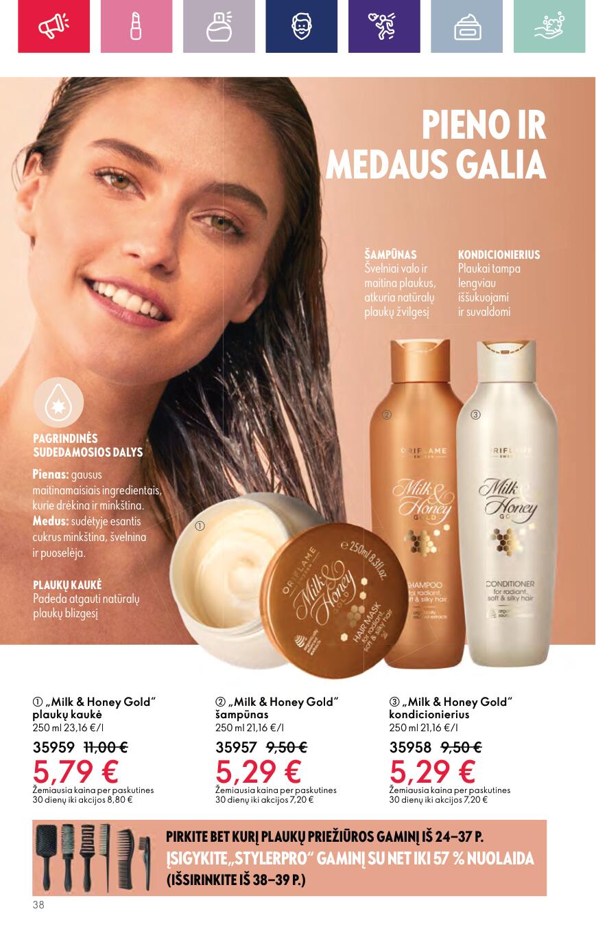 Naujas ORIFLAME katalogas galioja 2023.09.13 - 2023.10.03
