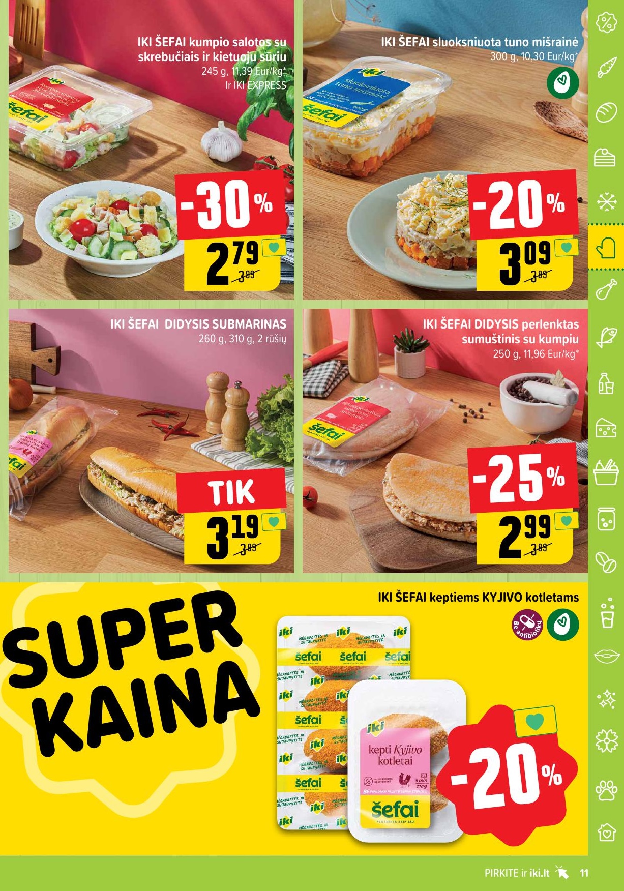 Naujausias IKI kaininis katalogas 2025.05.19 - 2025.05.25