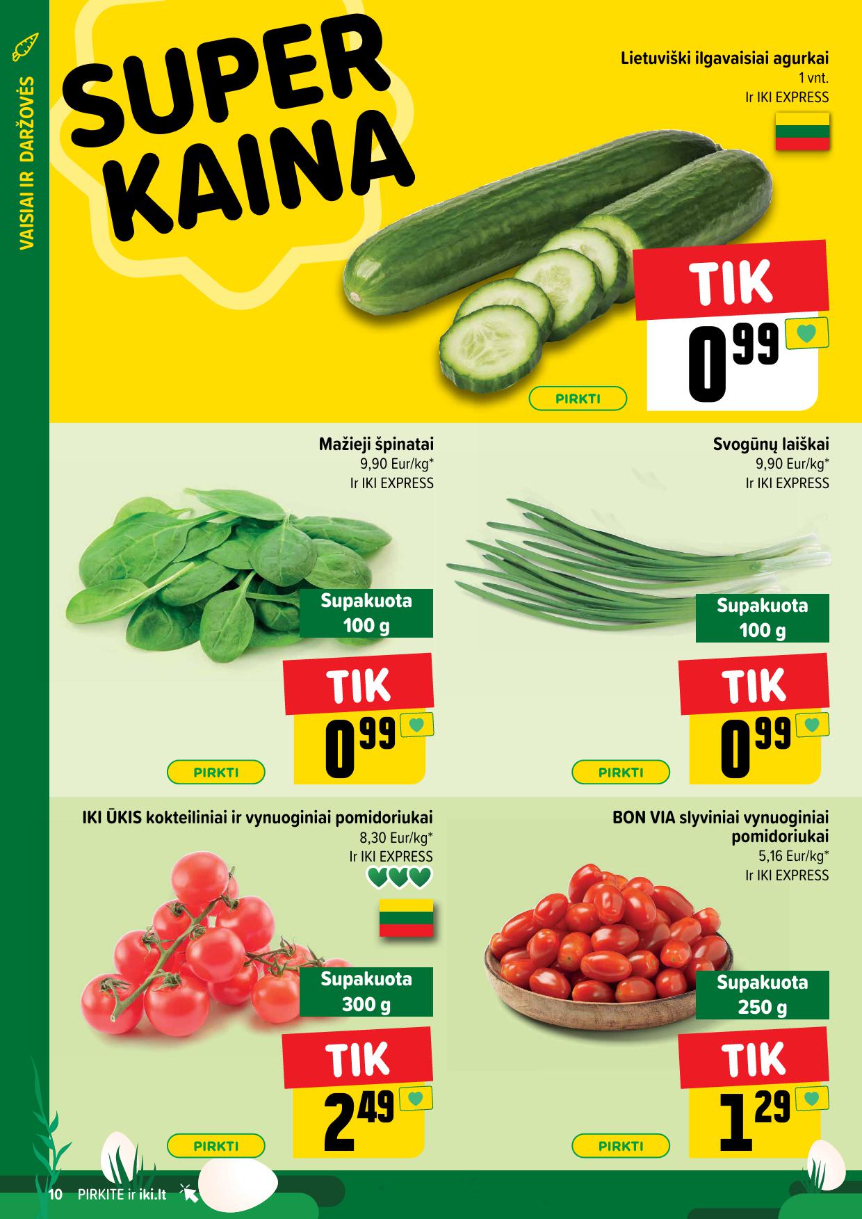 Naujausias IKI kaininis katalogas 2025.04.07 - 2025.04.13