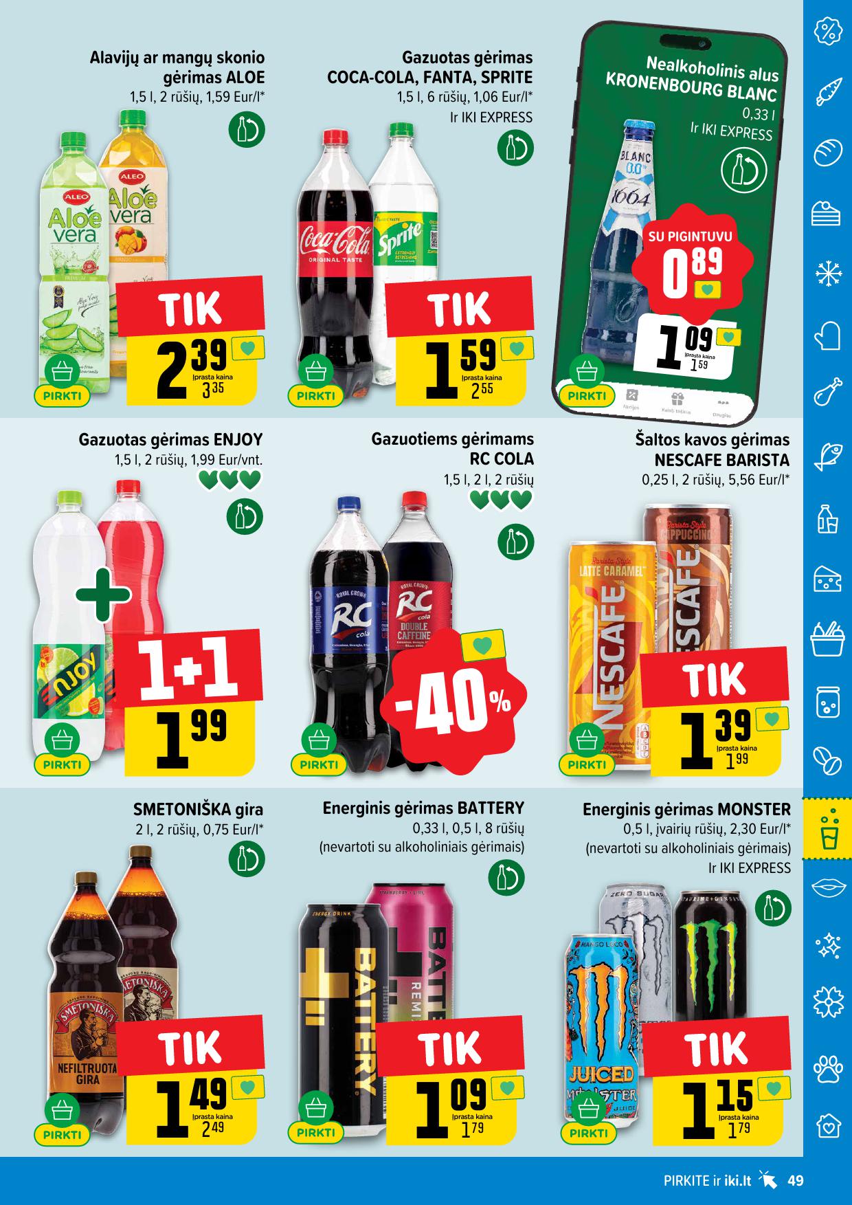 Naujausias IKI kaininis katalogas 2026.02.16 - 2026.02.22