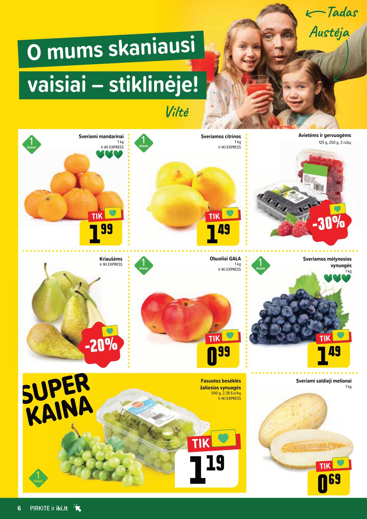 Naujausias IKI kaininis katalogas 2023.09.18 - 2023.09.24