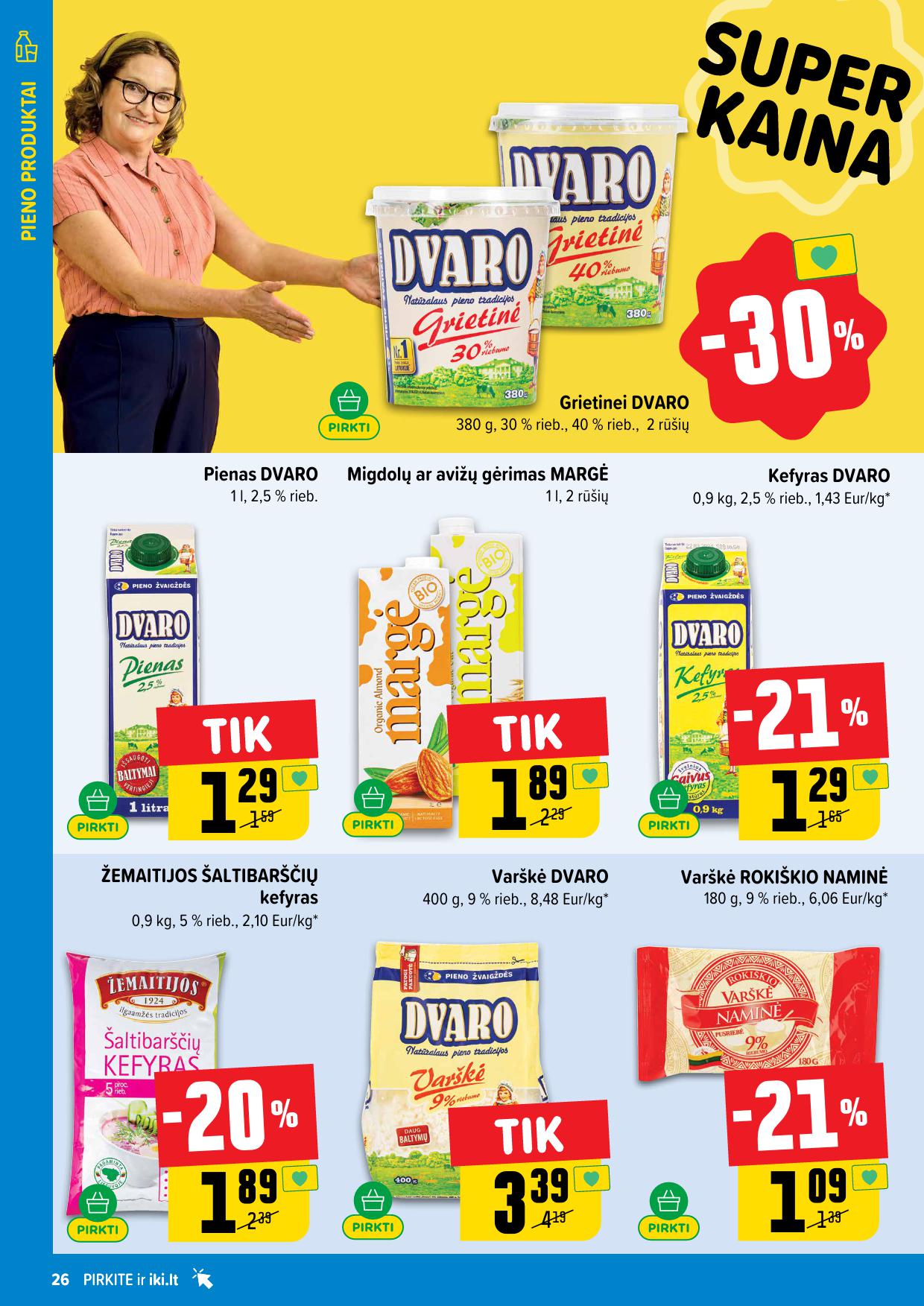 IKI SAVAITĖLĖ akcijų ir nuolaidų leidinys Nr.32 2025.08.04 - 2025.08.10