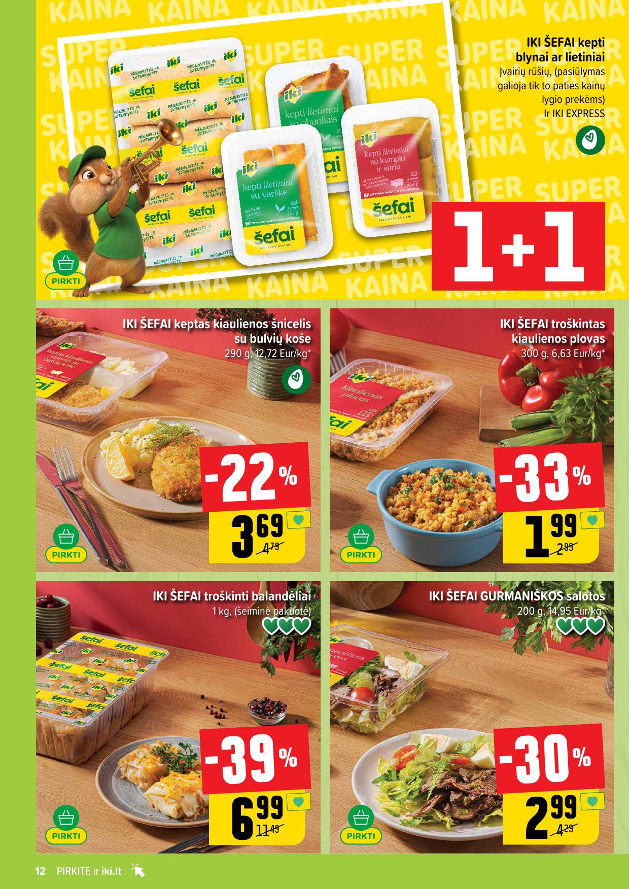 Naujausias IKI kaininis katalogas 2026.04.06 - 2026.04.12