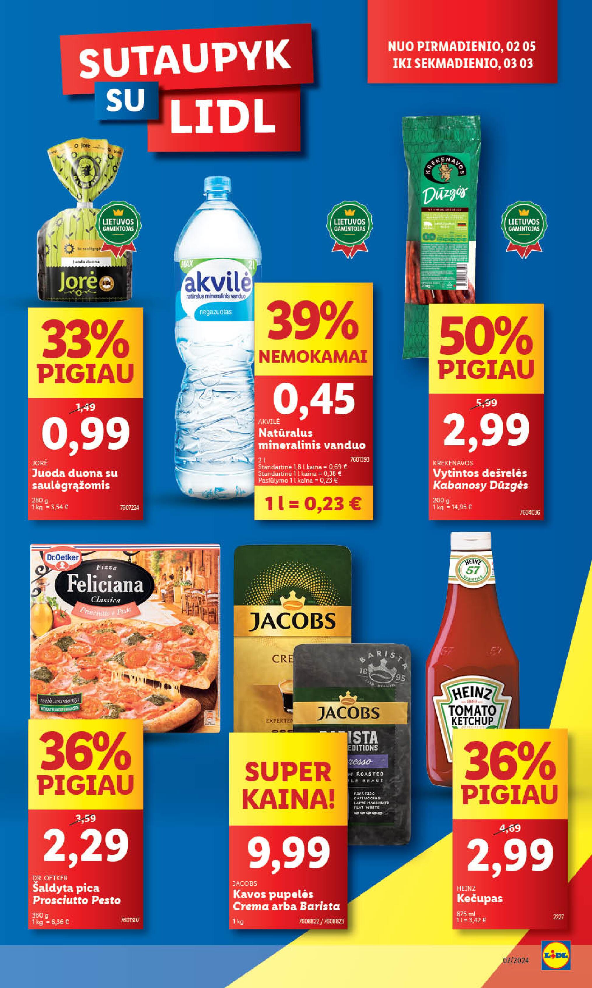 Naujausias LIDL kaininis katalogas 2024.02.12 - 2024.02.18