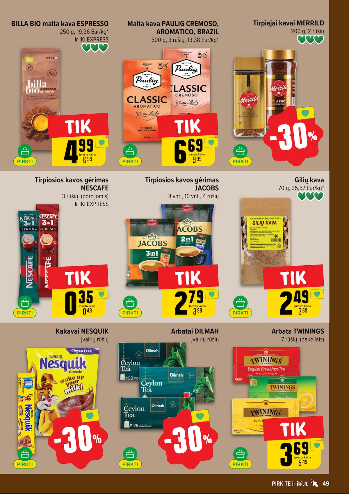 Naujausias IKI kaininis katalogas 2026.04.20 - 2026.04.26