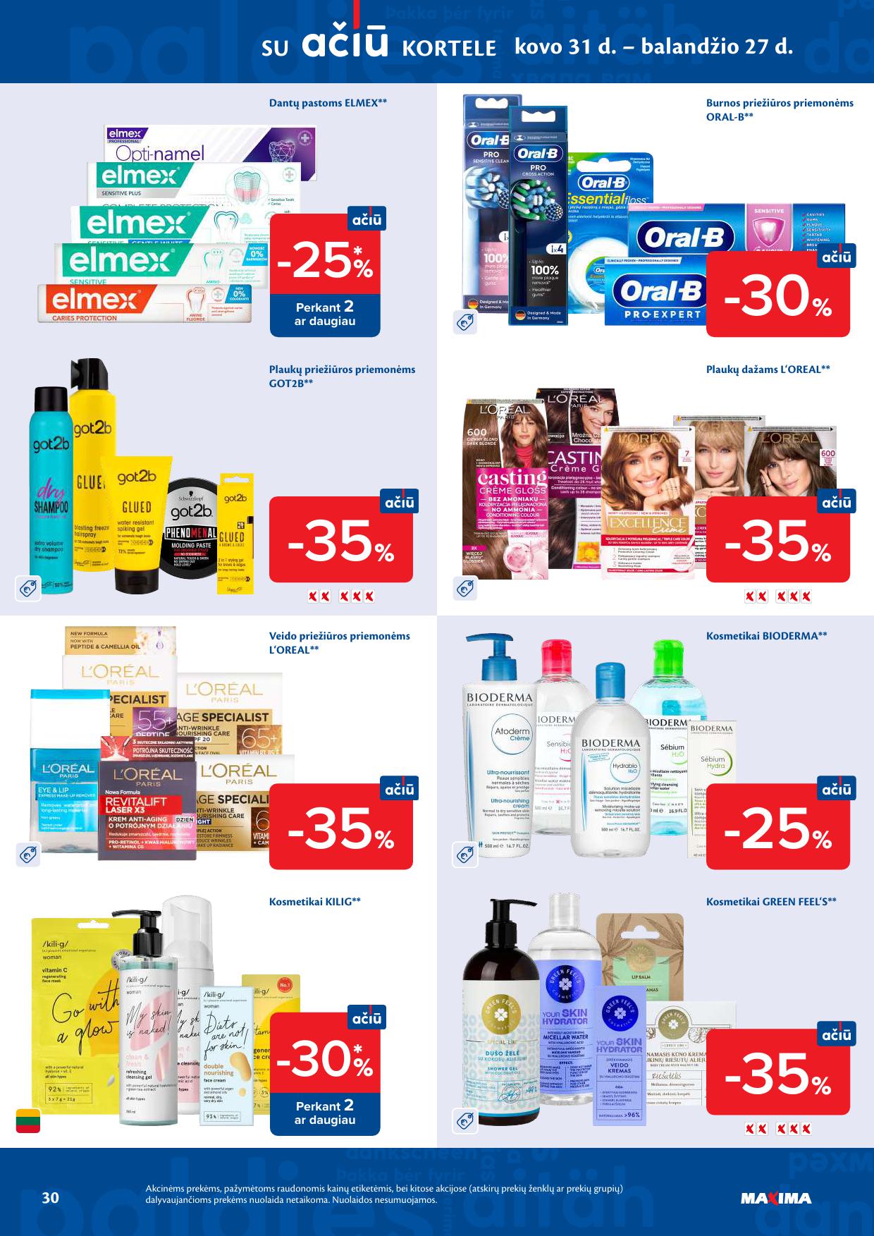 Naujausias MAXIMA kaininis katalogas 2026.04.07 - 2026.04.13