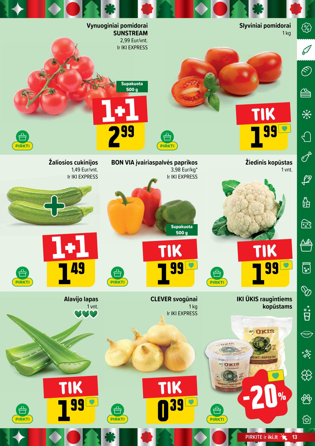 Naujausias IKI kaininis katalogas 2025.12.01 - 2025.12.07