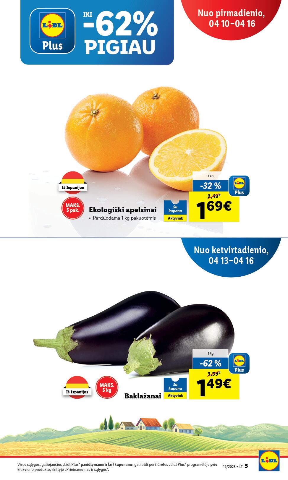 Naujausias LIDL kaininis katalogas 2023.04.10 - 2023.04.16