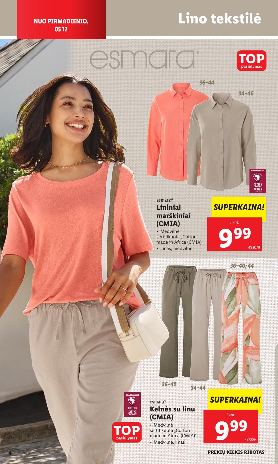 LIDL ne maisto prekių leidinys 2025.05.12 - 2025.05.18
