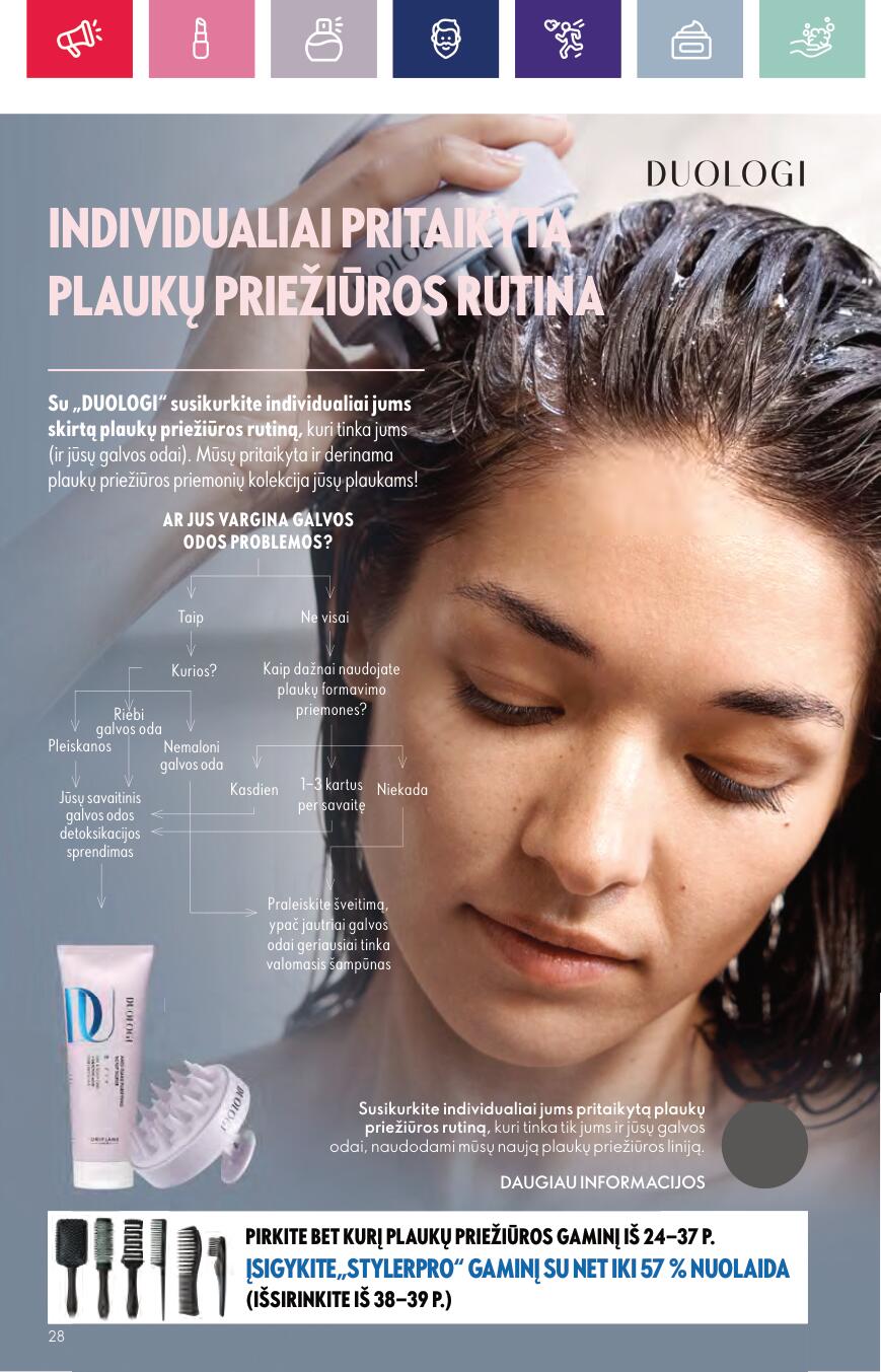 Naujas ORIFLAME katalogas galioja 2023.09.13 - 2023.10.03