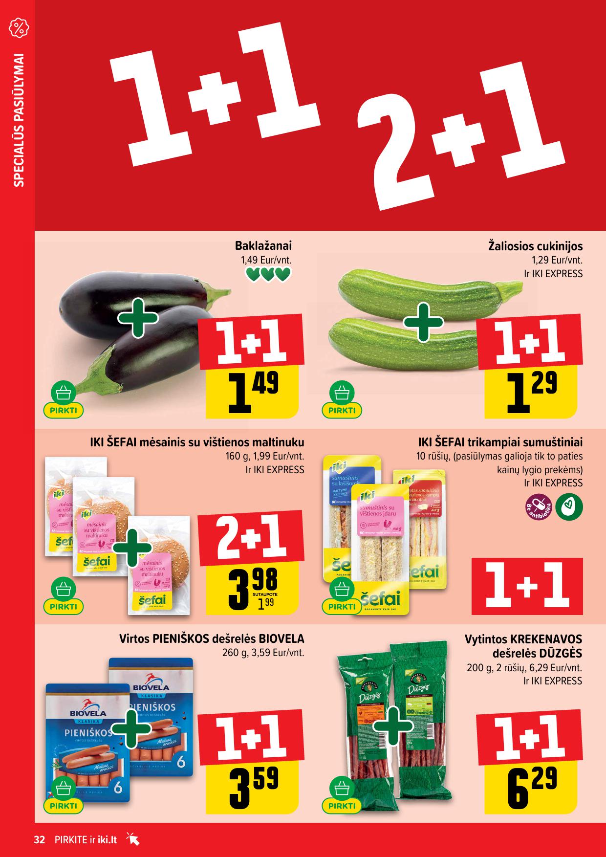 IKI SAVAITĖLĖ akcijų ir nuolaidų leidinys Nr.31 2025.07.28 - 2025.08.03