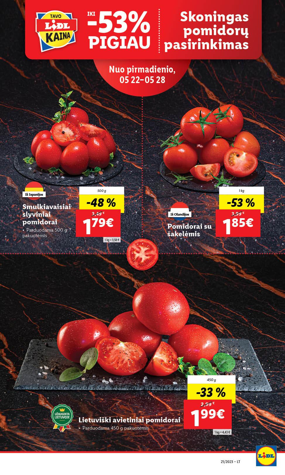 Naujausias LIDL kaininis katalogas 2023.05.22 - 2023.05.28