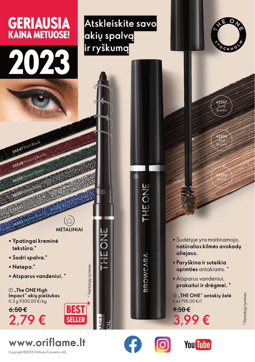 ORIFLAME katalogas galioja 2023.03.15 - 2023.04.04