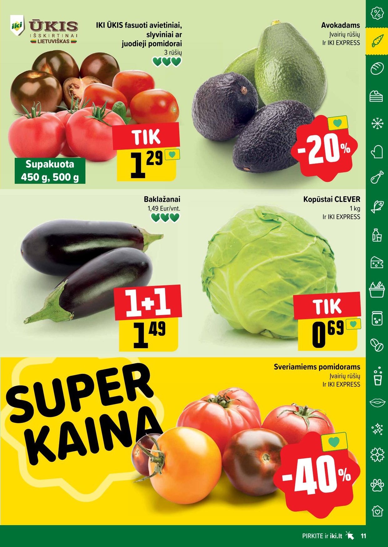 Naujausias IKI kaininis katalogas 2024.07.22 - 2024.07.28