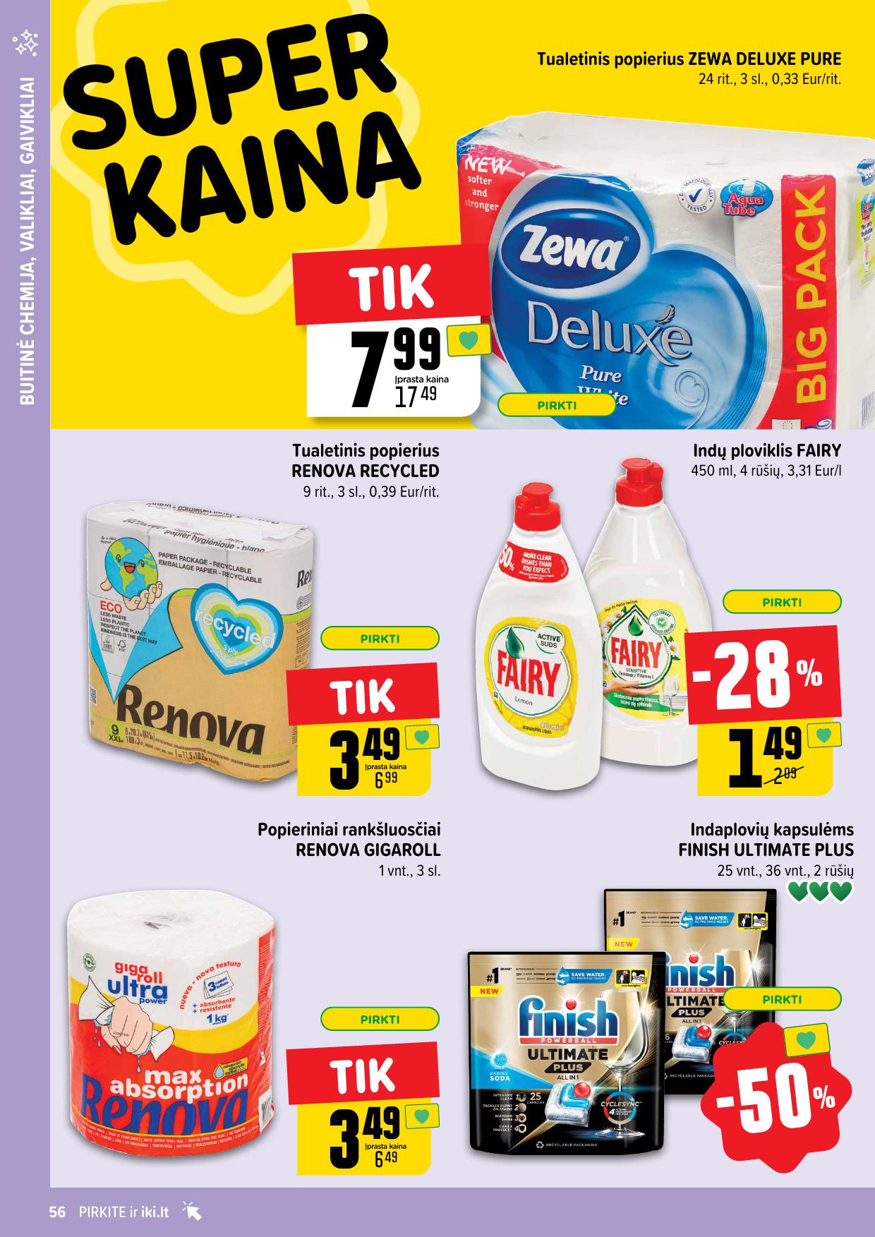 Naujausias IKI kaininis katalogas 2024.03.25 - 2024.03.30
